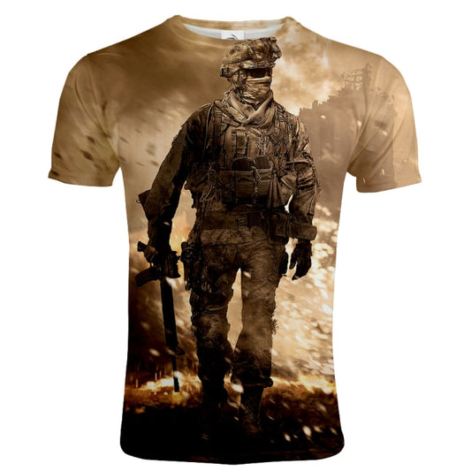 Call of Duty 3D Digital T-shirt